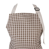 Sort bucatarie poliester maro bej LVI 69x68 cm
