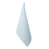 Prosop bucatarie bumbac albastru alb 47x70 cm