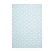 Prosop bucatarie bumbac albastru alb 47x70 cm