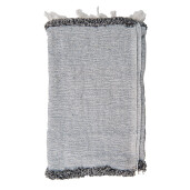 Patura bumbac gri 125x150 cm