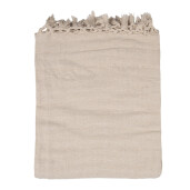 Patura bumbac bej 125x150 cm
