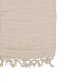 Patura bumbac bej 125x150 cm