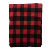 Patura textil negru rosu 130x170 cm