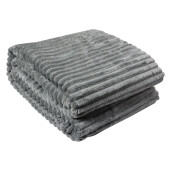 Patura textil gri 180x200 cm