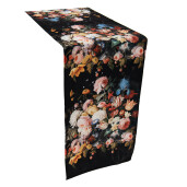 Traversa masa textil Flowers 35x180 cm
