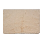 Covoras baie textil bej 40x60x2 cm