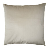 Set 2 fete perna textil maro 45x45 cm