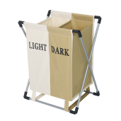Cos rufe panza bej maro Laundry 45x35x55 cm