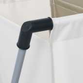 Cos rufe panza bej maro Laundry 45x35x55 cm