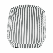Fotoliu tip sac alb gri Lapin 50x72x75 cm