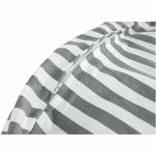 Fotoliu tip sac alb gri Lapin 50x72x75 cm