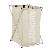 Cos rufe panza gri bej Laundry 39.5x58x37 cm