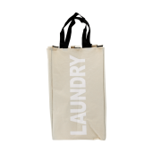 Cos rufe panza gri bej Laundry 39.5x58x37 cm