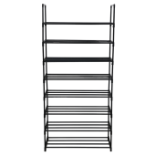 Pantofar metal plastic negru Laurin 65,5x30x138 cm