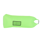Fotoliu gonflabil, textil verde, Lebag, 70x240 cm