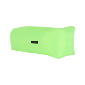 Fotoliu gonflabil, textil verde, Lebag, 70x240 cm