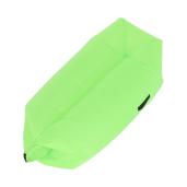 Fotoliu gonflabil, textil verde, Lebag, 70x240 cm