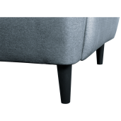 Fotoliu gri albastrui wenge Lefo 80x95x105 cm