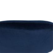 Scaun tapiterie catifea albastra picioare fag Lega 45x52x81 cm 