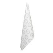 Prosop bucatarie bumbac alb gri Catelus 50x70 cm