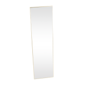 Oglinda podea rama plastic auriu Luset 44x35x154 cm
