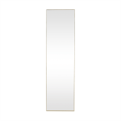 Oglinda podea rama metal auriu Luset 44x35x154 cm