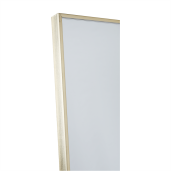 Oglinda podea rama plastic auriu Luset 44x35x154 cm