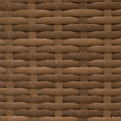 Set mobilier gradina ratan sintetic maro negru Madul 229x174/65x85 cm 