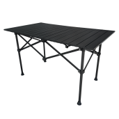 Masa pliabila otel negru Makur 94.5x53.5x55 cm