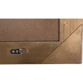 Oglinda perete rama lemn auriu Malkia 62x82 cm