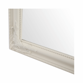 Oglinda podea rama lemn ivoire Malkia 36x126 cm