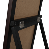 Oglinda podea rama lemn maro Malkia 29x145 cm