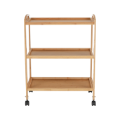 Carucior servire bambus natur Marsel 60x33x73 cm