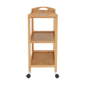 Carucior servire bambus natur Marsel 60x33x73 cm