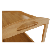 Carucior servire bambus natur Marsel 60x33x73 cm
