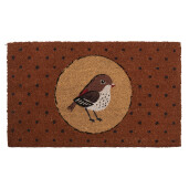 Covoras intrare casa fibre cocos Pasare 75x45x1 cm