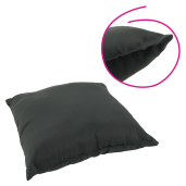 Leagan gradina 3 locuri gri Mija 219x130x168 cm