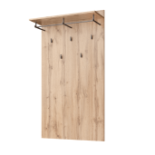 Cuier perete DTD stejar wotan Moratiz 80x30x146 cm 