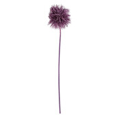Set 3 flori artificiale mov Cirsium 67 cm