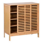 Pantofar 4 rafturi bambus Naldo 80x40x88 cm