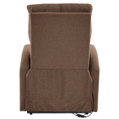 Fotoliu de relaxare pozitionabil maro Neris 72x90-161x86-105 cm 