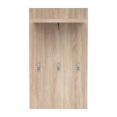 Cuier de perete DTD stejar sonoma Norty 66x30x115 cm