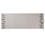 Traversa masa bumbac bej verde Brazi 50x140 cm