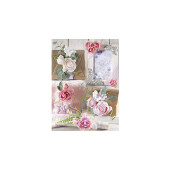 Trandafir artificial 15 cm