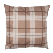 Set 2 fete perna textil bej maro Ren 45x45 cm