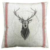 Fata perna Ren textil multicolor 45x45 cm