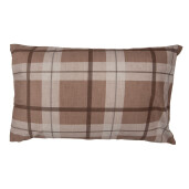 Set 2 fete perna Craciun textil maro bej Ren 30x50 cm