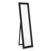 Oglinda de podea cu rama din lemn negru Miro 40x4x160 cm
