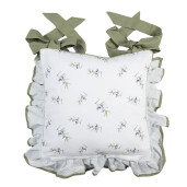 Set 2 fete perne scaune bumbac Masline 40x40 cm