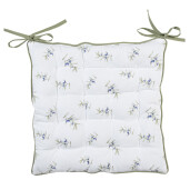 Set 2 perne scaune bumbac Masline 40x40x4 cm